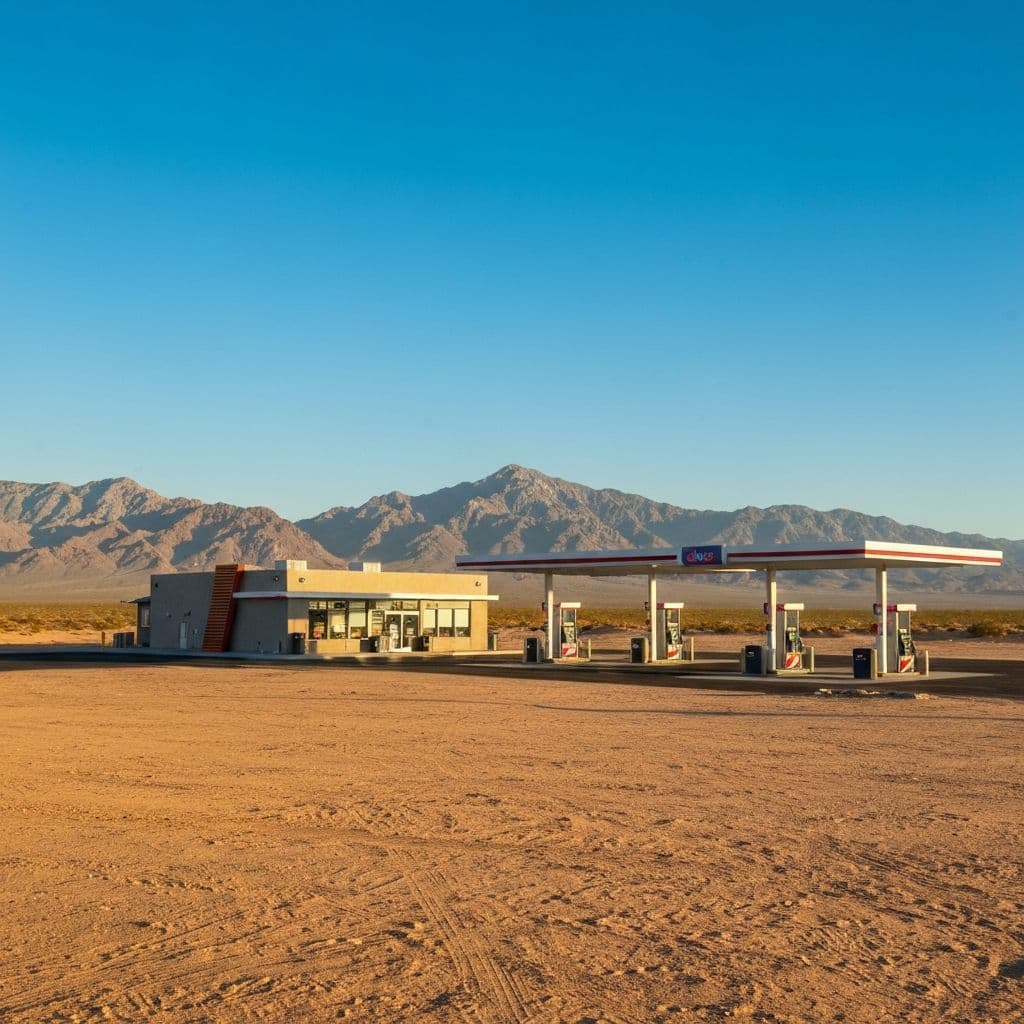 Gas station