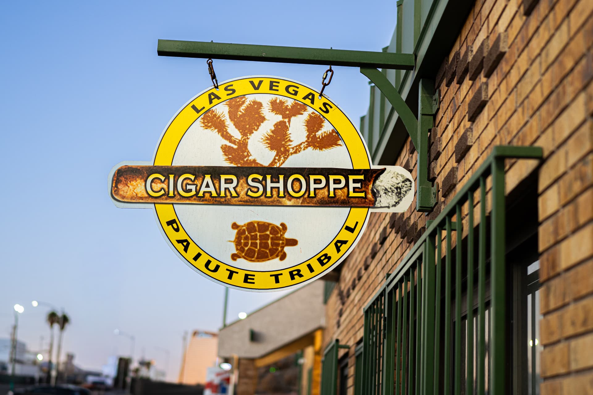 Las Vegas Paiute Cigar Shoppe storefront